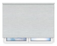 Стандартные рулонные шторы Корсо блэкаут светло-серый цена. Купить в «Мастерская Жалюзи»